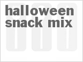recipe for halloween snack mix