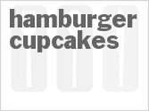 recipe for hamburger cupcakes