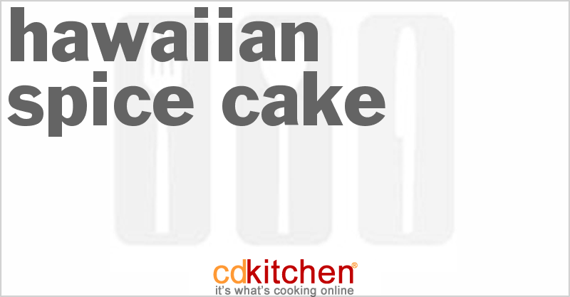 Hawaiian Spice Cake - CDKitchen.com