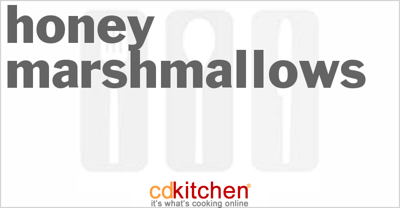 Honey Marshmallows - CDKitchen.com
