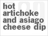recipe for hot artichoke and asiago cheese dip