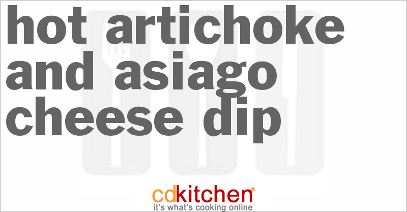 Hot Artichoke And Asiago Cheese Dip - CDKitchen.com