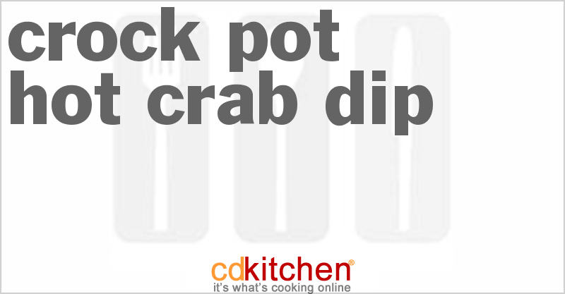 Hot Crab Dip - CDKitchen.com
