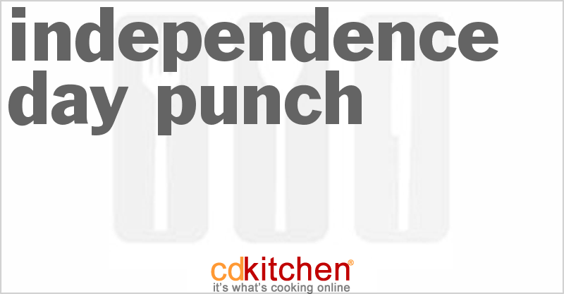 Independence Day Punch - CDKitchen.com