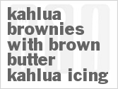 recipe for kahlua brownies with brown butter kahlua icing