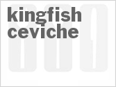 recipe for kingfish ceviche