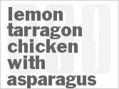 recipe for slow cooker lemon tarragon chicken with asparagus