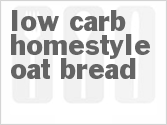 recipe for bread machine low-carb homestyle oat bread
