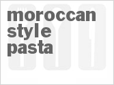 recipe for moroccan-style pasta
