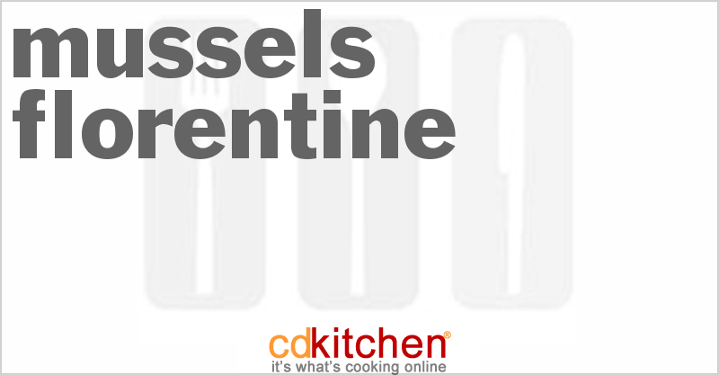 Mussels Florentine - CDKitchen.com