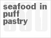 recipe for seafood in puff pastry
