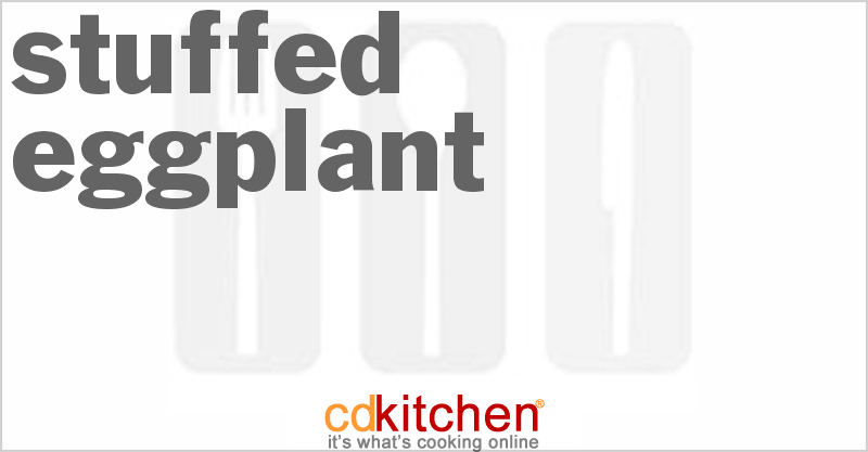 Stuffed Eggplant - CDKitchen.com