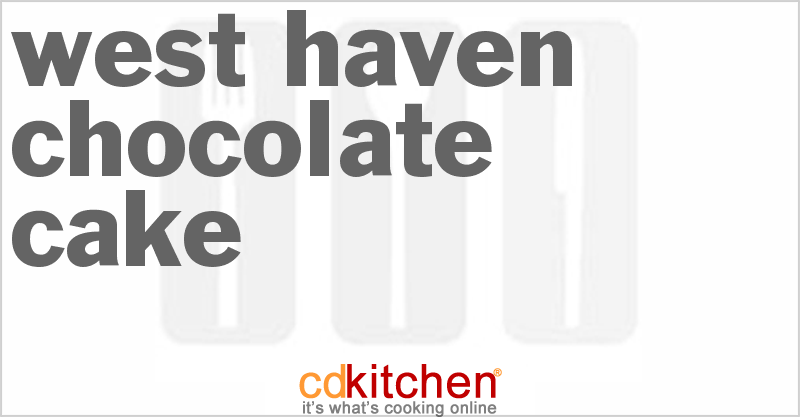 West Haven Chocolate Cake - CDKitchen.com