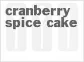 Cranberry Spice Cake
