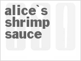 Alice's Shrimp Sauce