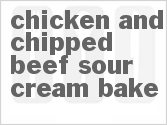 Chicken And Chipped Beef Sour Cream Bake
