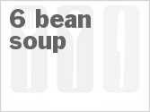 recipe for 6 bean soup