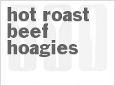 Hot Roast Beef Hoagies