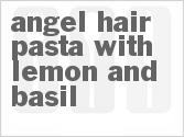 recipe for angel hair pasta with lemon and basil