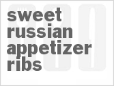 recipe for sweet russian slow cooker appetizer ribs