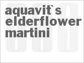 recipe for aquavit's elderflower martini