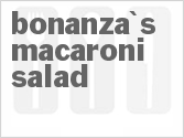 recipe for bonanza's macaroni salad