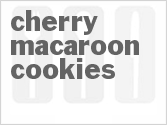 recipe for cherry macaroon cookies