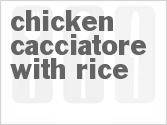 recipe for chicken cacciatore with rice
