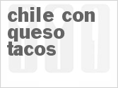 recipe for chile con queso tacos