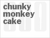 recipe for chunky monkey cake