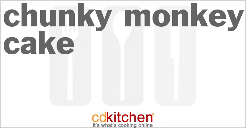 Chunky Monkey Cake - CDKitchen.com