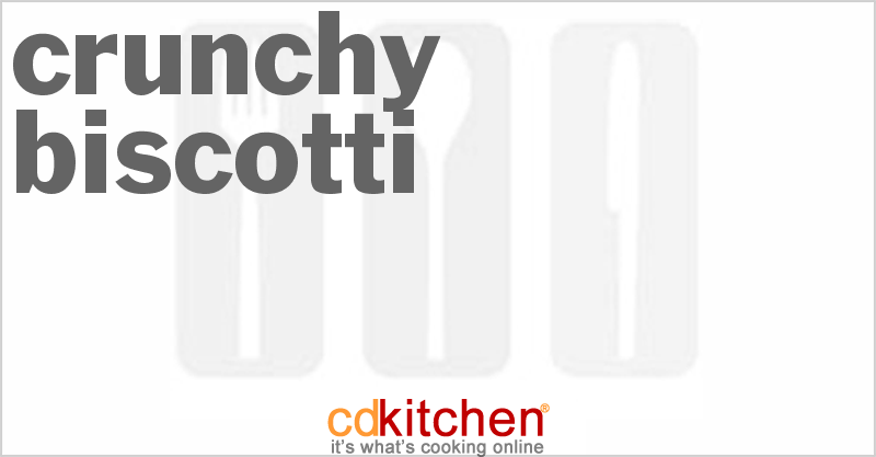 Crunchy Biscotti - CDKitchen.com