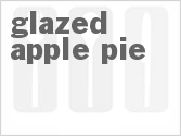 recipe for glazed apple pie