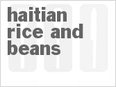 recipe for haitian rice and beans