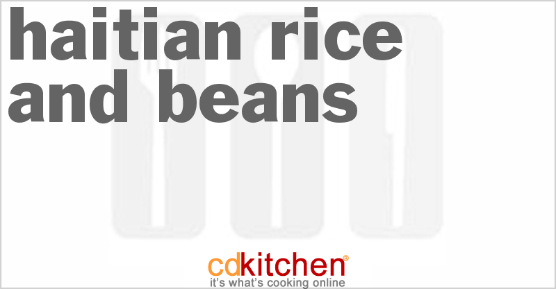 Haitian Rice And Beans - CDKitchen.com