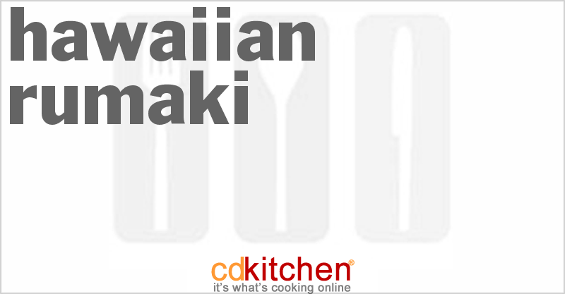 Hawaiian Rumaki - CDKitchen.com