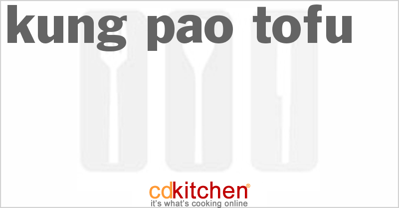 Kung Pao Tofu - CDKitchen.com