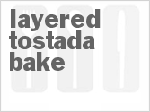 recipe for layered tostada bake