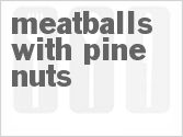 recipe for meatballs with pine nuts