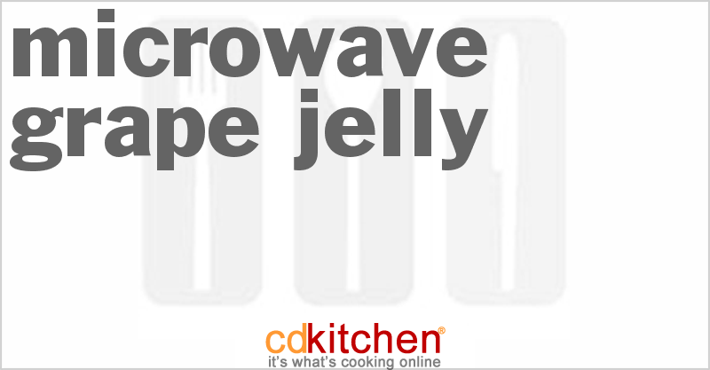Microwave Grape Jelly - CDKitchen.com