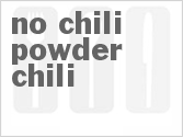 recipe for no chili powder chili