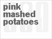 recipe for pink mashed potatoes