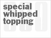 recipe for special whipped topping