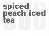 recipe for spiced peach iced tea