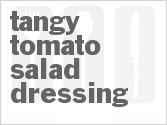 recipe for tangy tomato salad dressing