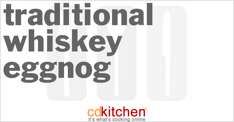 Traditional Whiskey Eggnog - CDKitchen.com