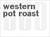 recipe for western pot roast