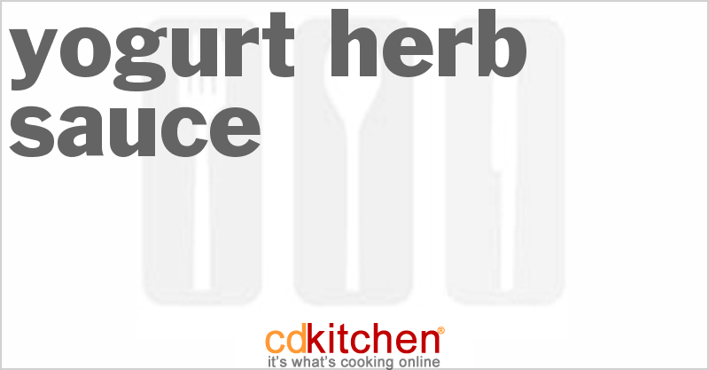 Yogurt Herb Sauce - CDKitchen.com