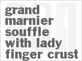 Grand Marnier Souffle With Lady Finger Crust