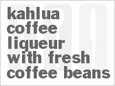 Kahlua Coffee Liqueur With Fresh Coffee Beans